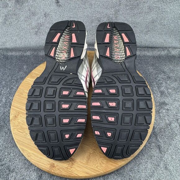 Nike Air Max Moto+ 7 Shoes Womens Size 10 White Pink Silver Athletic Running - Picture 7 of 10